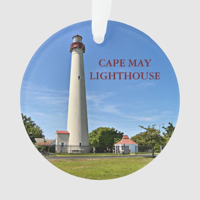 Phare de Cape May, ornement de New Jersey (devant)