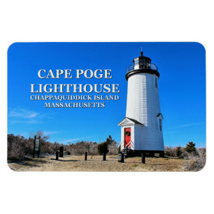 Phare de Cape Poge, Massachusetts Flexi Magnet