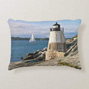Phare de Castle Hill, Rhode Island Coussin d'ascen