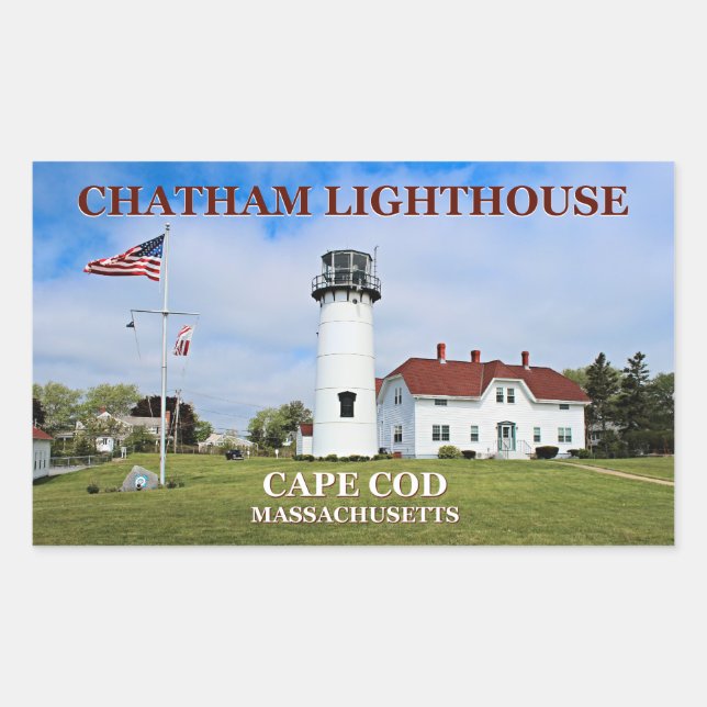 Phare de Chatham, autocollant de Cape Cod le (Devant)