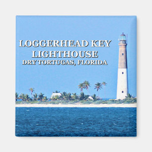 Phare de Clé de la tête de bois, Floride Magnet