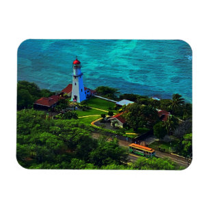 Phare de Diamond Head #1 Magnet