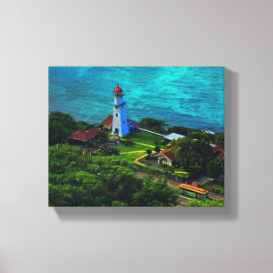Phare de Diamond Head #1 Toile