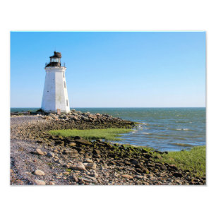 Phare de Fayerweather Island Photo CT Imprimer