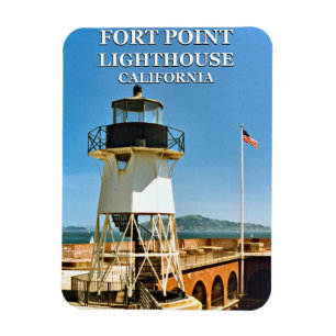 Phare de Fort Point, Californie Flex Magnet