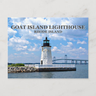 Phare de Goat Island, Rhode Island Carte postale