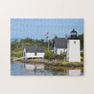 Phare de Grindle Point, Maine Jigsaw Puzzle