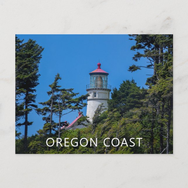 Phare de Heceta Head | Côte de l'Oregon | Carte po (Devant)