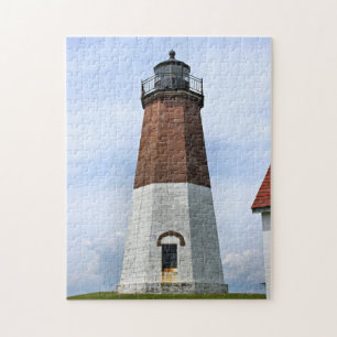 Phare de Judith de point, puzzle d'Île de Rhode