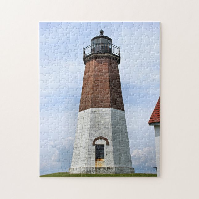 Phare de Judith de point, puzzle d'Île de Rhode (Vertical)