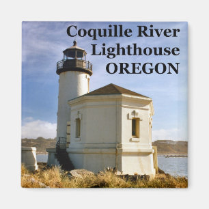 Phare de la rivière Coquille, Oregon Magnet