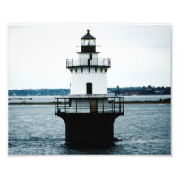 Phare de l'île de Hog Shoal Photographie