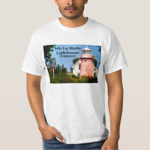Phare de l'Isle La Motte, T-shirt Vermont
