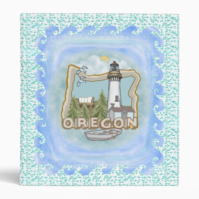 Phare de l'Oregon 3 Classeur (Devant)
