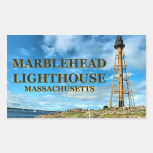 Phare de Marblehead, autocollants du Massachusetts