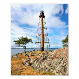 Phare de Marblehead, Massachusetts Tirage photo