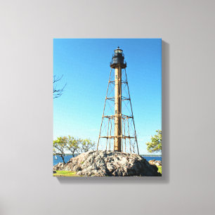 Phare de Marblehead Massachusetts Toile Enveloppé