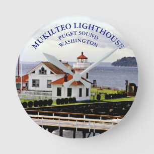 Phare de Mukilteo, horloge de Washington