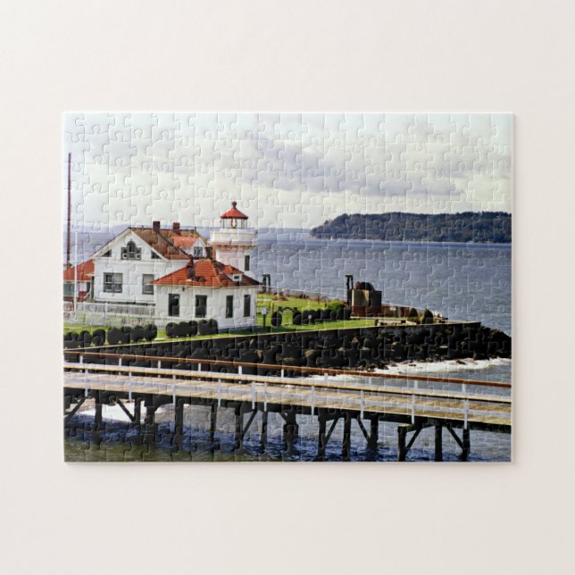 Phare de Mukilteo, Washington Jigsaw Puzzle (Horizontal)