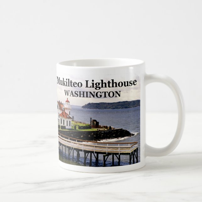 Phare de Mukilteo, Washington Mug #1 (Droite)