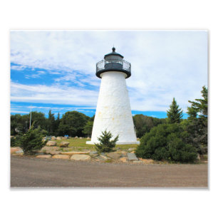 Phare de Ned's Point, Massachusetts Photo Print
