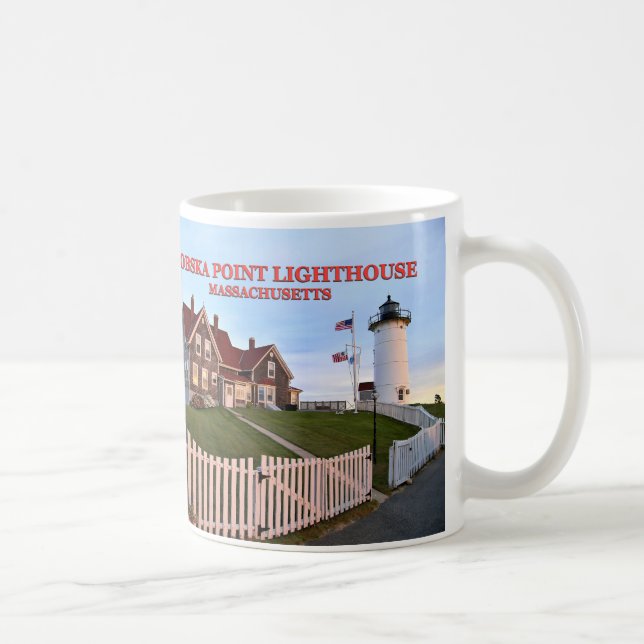 Phare de Nobska Point, Massachusetts Mug (Droite)