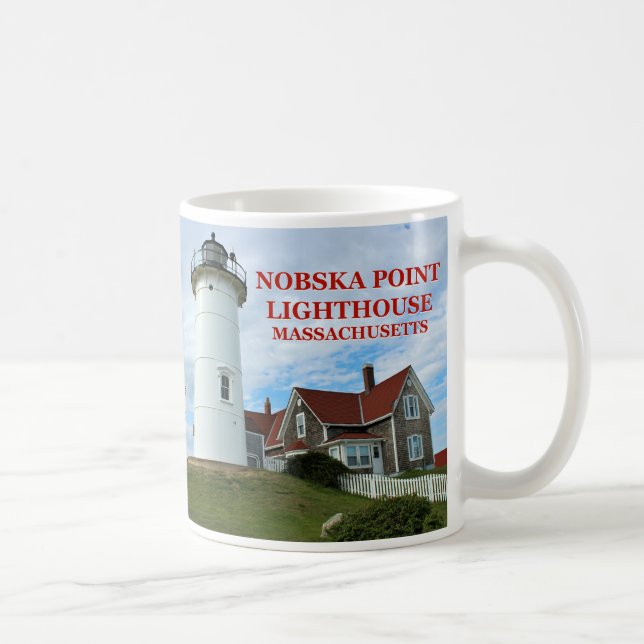 Phare de Nobska Point, Massachusetts Mug (Droite)