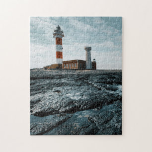 Phare de plage de Puzzles pittoresques Photographe