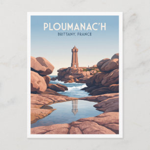 Phare de Ploumanac'h Perros-Guirec France Souvenir Postcard