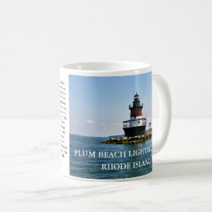 Phare de Plum Beach, Rhode Island Mug