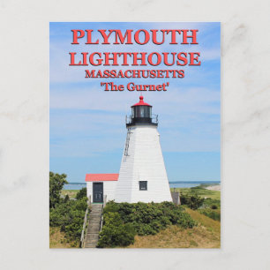 Phare de Plymouth, "The Gurnet", carte postale MA