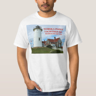 Phare de point de Nobska, T-shirt du Massachusetts