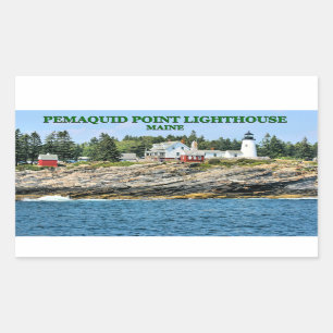 Phare de point de Pemaquid, autocollants du Maine