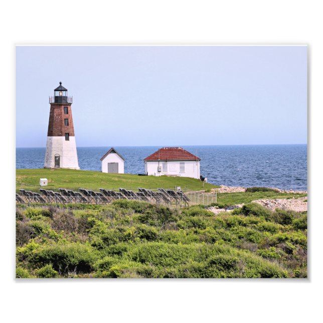Phare de Point Judith, Rhode Island Impression pho (Devant)