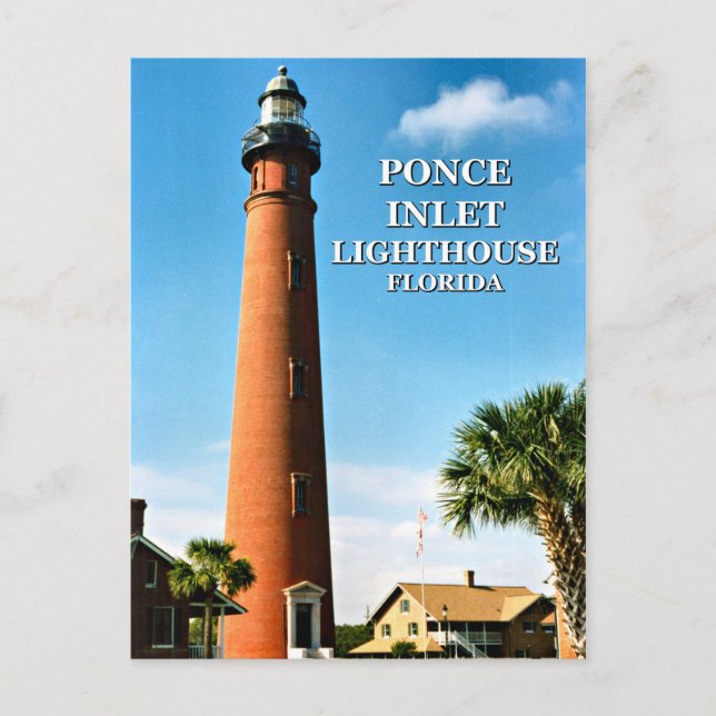 Phare de Ponce de Leon Inlet, Floride Carte postal (Devant)