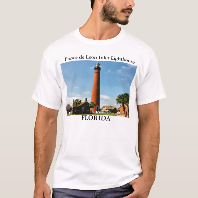 Phare de Ponce de Leon Inlet, Floride T-Shirt (Devant)