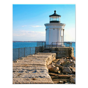 Phare de Portland Breakwater, Maine Photo Print