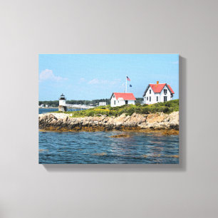 Phare de Ram Island, toile enrobée du Maine