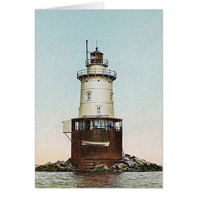 Phare de rebord de port de Stamford (Devant)