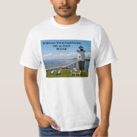 Phare de Robinson Point, T-Shirt Maine