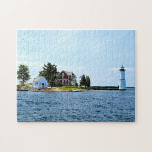 Phare de Rock Island, New York Jigsaw Puzzle