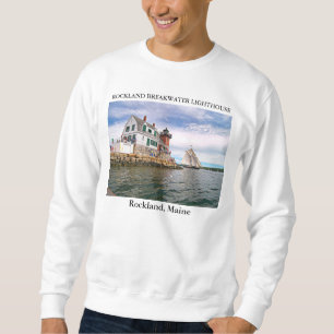 Phare de Rockland Breakwater, Maine Sweatshirt