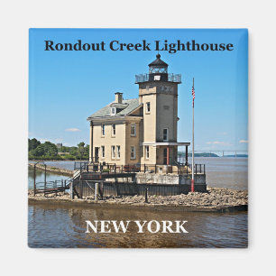 Phare de Rondout Creek, New York Magnet