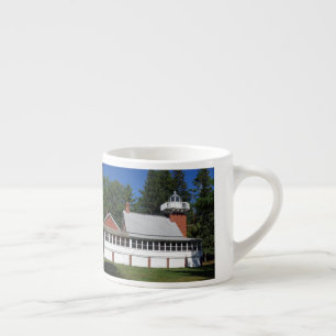 Phare de Sand Point Baraga vieille tasse expresso