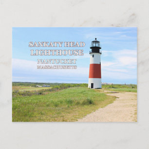 Phare de Sankaty Head, Nantucket MA Carte postale