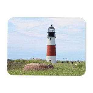 Phare de Sankaty Head, Nantucket MA Flex Magnet