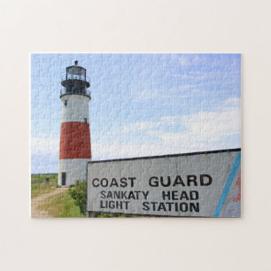Phare de Sankaty Head Nantucket MA Jigsaw Puzzle