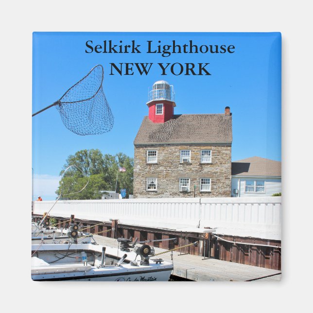 Phare de Selkirk, New York Magnet (Devant)