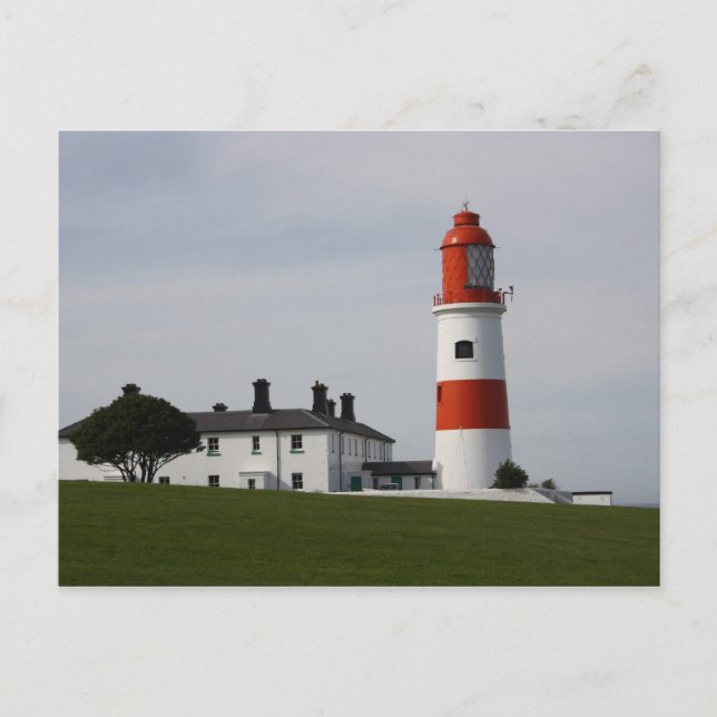 Phare de Souter, carte postale de l'Angleterre (Devant)