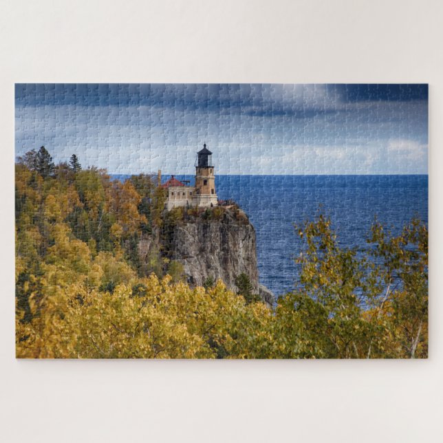 Phare de Split Rock Minnesota Puzzle (Horizontal)